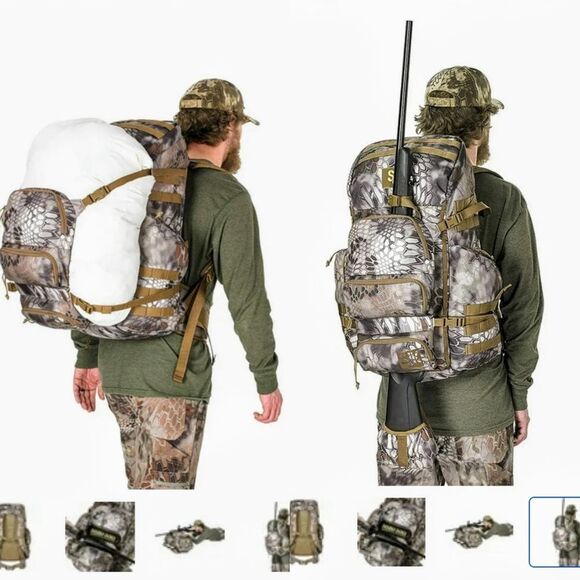 Slumberjack Carbine 2500 Tactical Camouflage Backpack - Picture 9 of 10